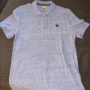 Express polo casual three button shirt